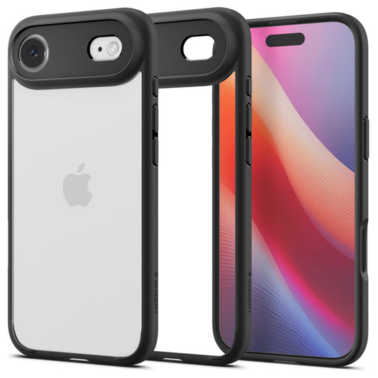 Case for Apple iPhone 17 Air, Spigen, Ultra Hybrid, Matte Black