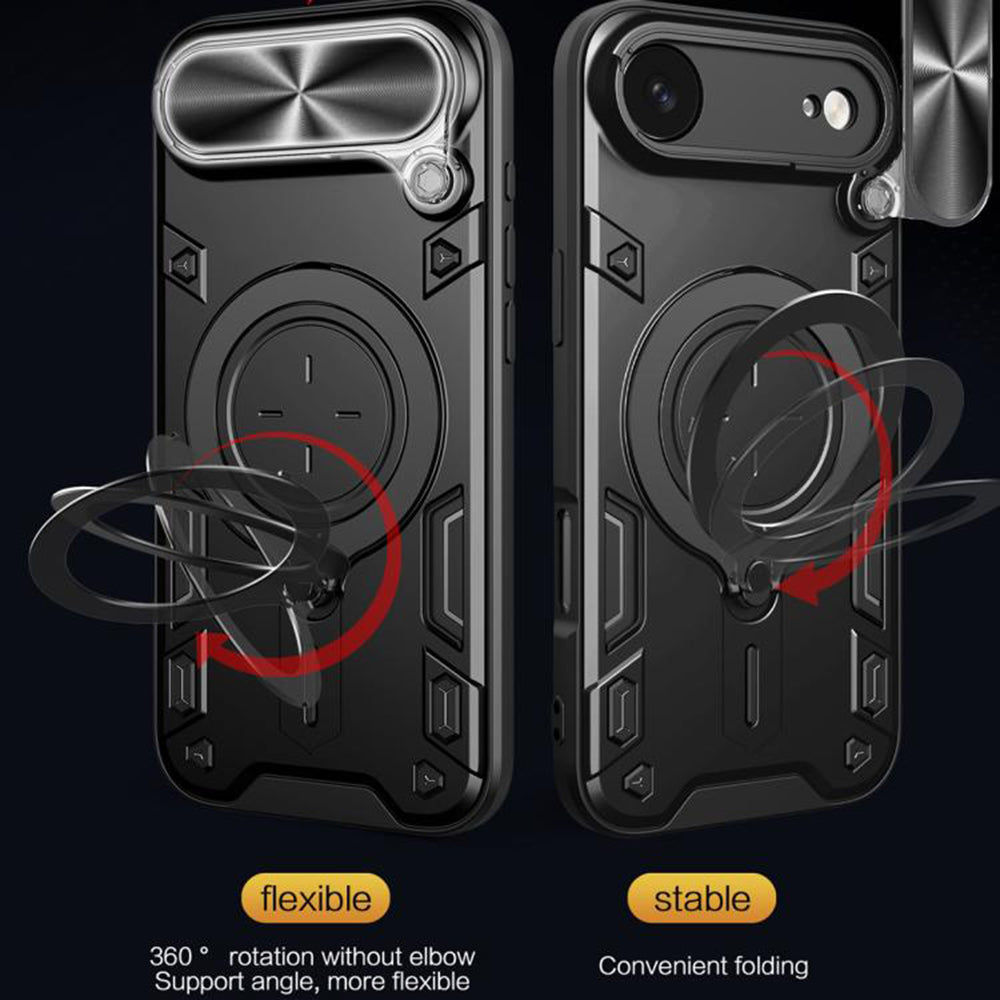Case for Apple iPhone 17 Air, Techsuit, CamGuard Pro, Black