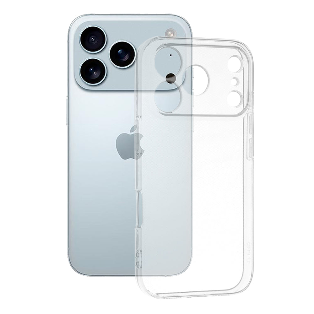 Case for Apple iPhone 17 Pro, Techsuit, Clear, Transparent