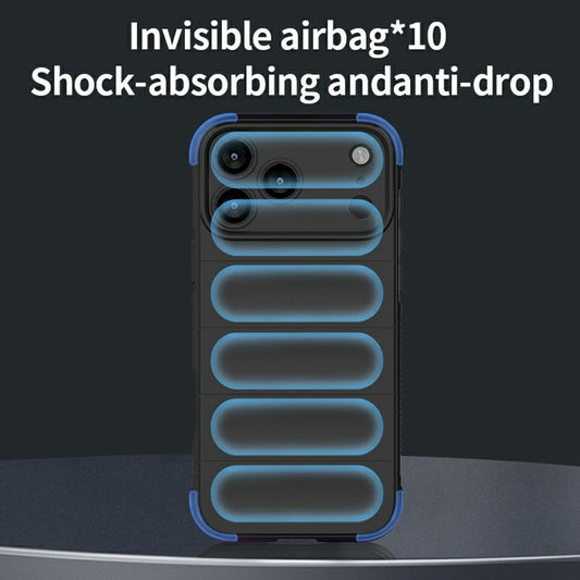 Case for Apple iPhone 17 Pro, Techsuit, Magic Shield, Blue