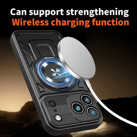 Case for Apple iPhone 17 Pro, Techsuit, RuggedCam, Gray