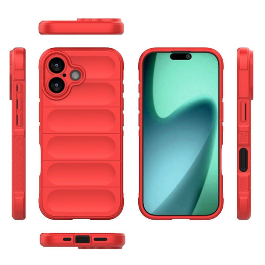 Case for Apple iPhone 17, Techsuit, Magic Shield, Red