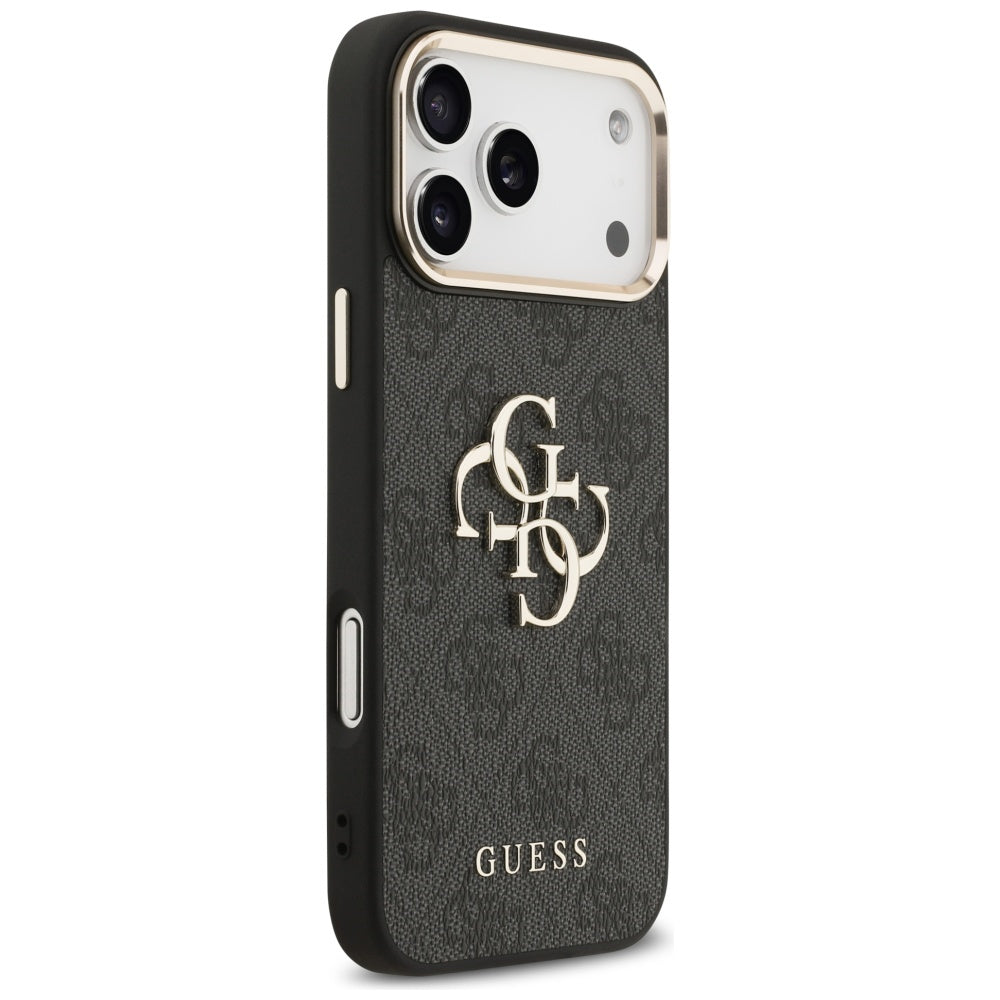 Case for Apple iPhone 18 Pro Max / 17 Pro Max, Guess, 4G Big Classic Logo, Black