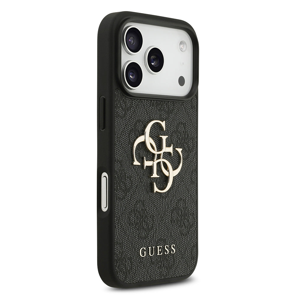 Case for Apple iPhone 18 Pro Max / 17 Pro Max, Guess, 4G Big Logo, Black