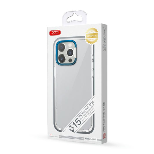 Case for Apple iPhone 15 Pro, XO Design, Hidden Stand, Blue