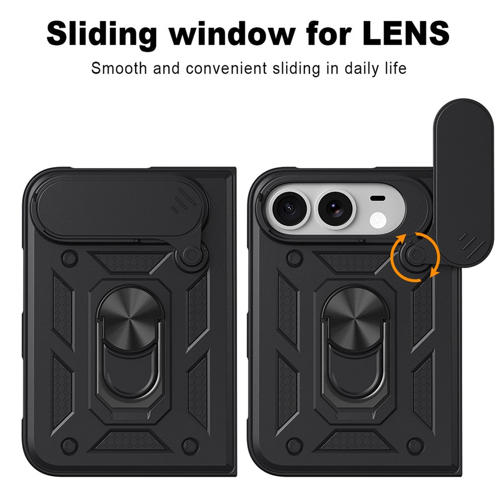Case for Apple iPhone Duo, Techsuit, CamShield, Black