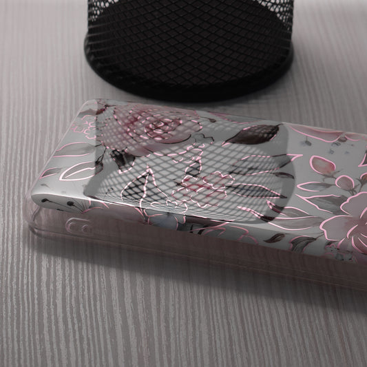 Case for Honor Magic6 Lite, Techsuit, Marble, White