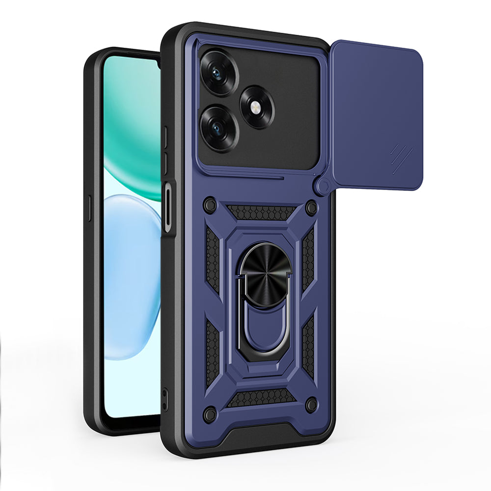Case for Honor X5c Plus, Techsuit, CamShield, Blue