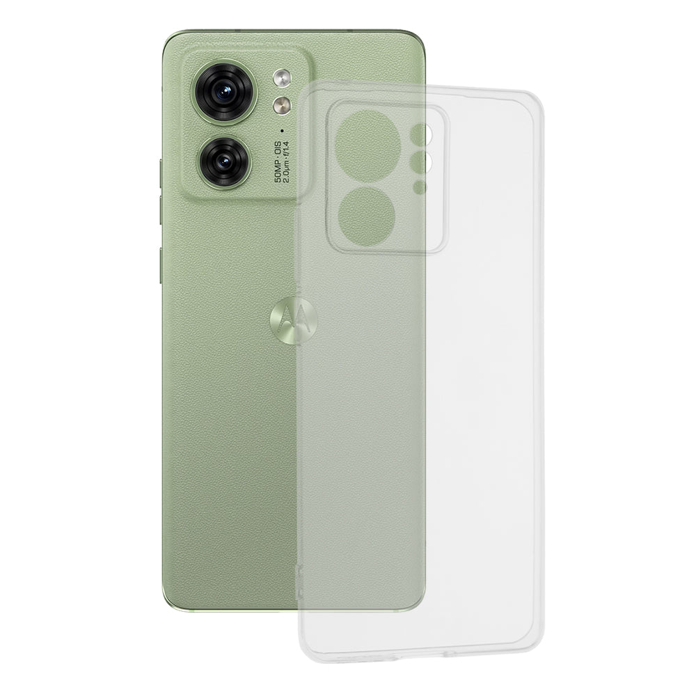 Case for Motorola Edge (2023) / Edge 40, Techsuit, Clear, Transparent