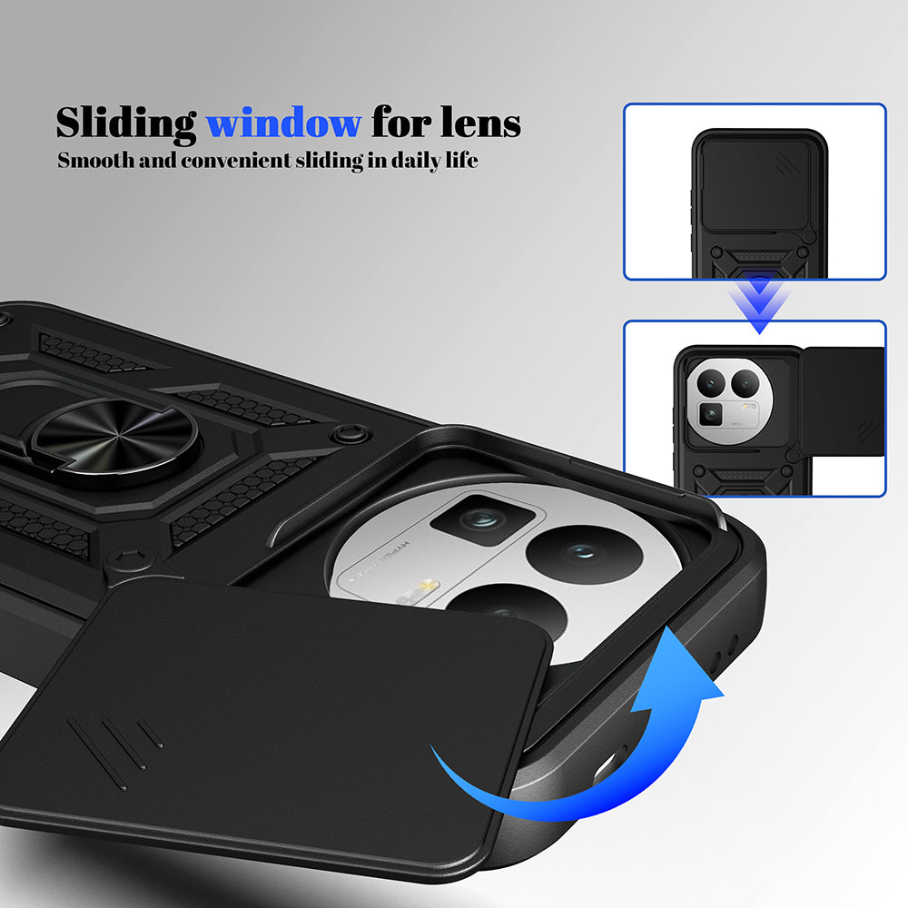 Case for Realme GT 8 Pro, Techsuit, CamShield Round Camera Cutout, Black