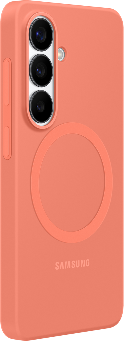 Case for Samsung Galaxy S26 S942, Silicone Magnet Case, Red EF-ES942COEGWW