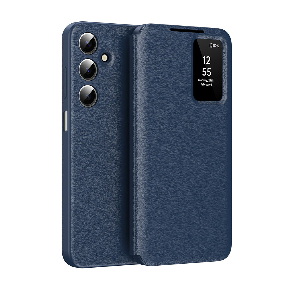Case for Samsung Galaxy A18 5G A186 / A18 4G A185 / F17 / M17 / A17 4G A175, Techsuit, SmartView, Blue