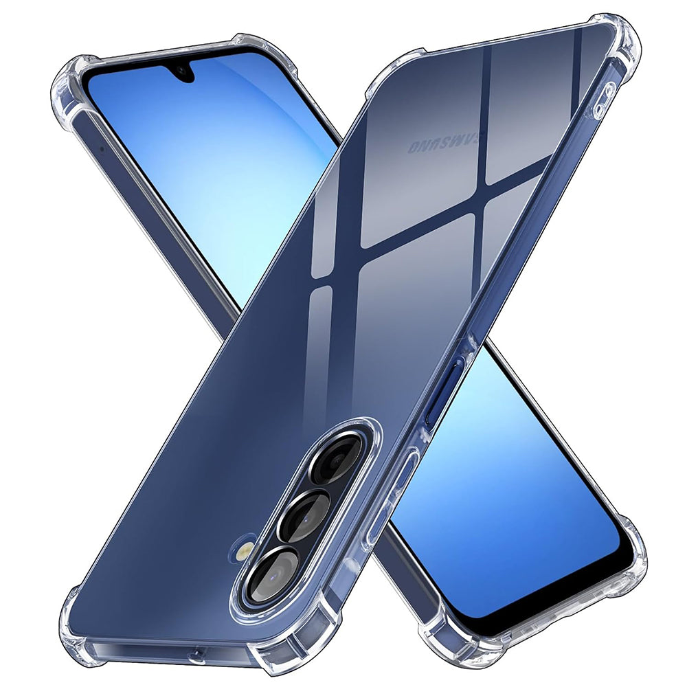 Case for Samsung Galaxy A17 5G A176, Techsuit, Shockproof Clear, Transparent