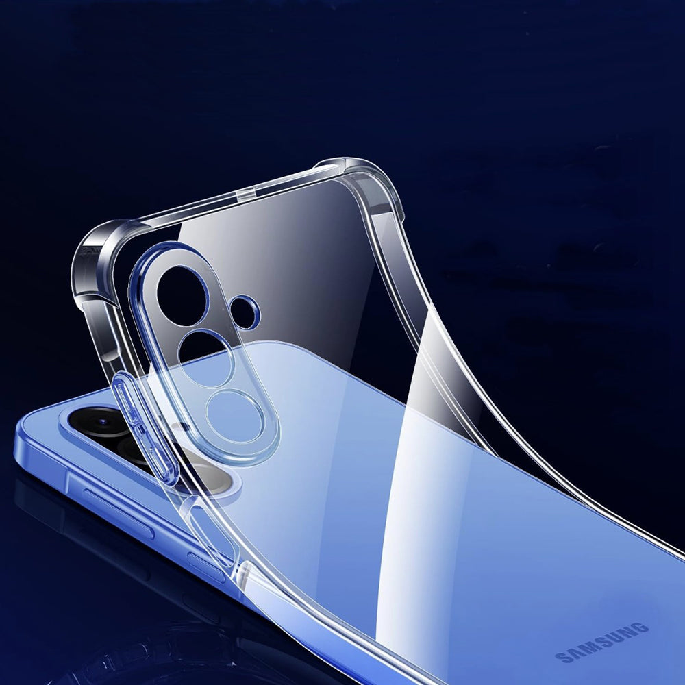 Case for Samsung Galaxy A17 5G A176, Techsuit, Shockproof Clear, Transparent
