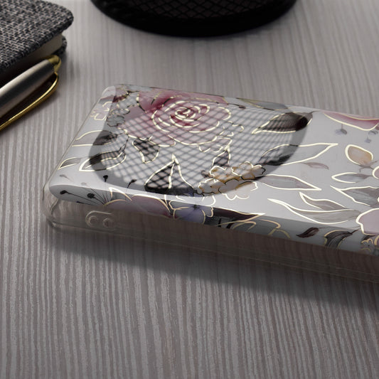 Case for Samsung Galaxy A35 5G A356, Techsuit, Marble, White