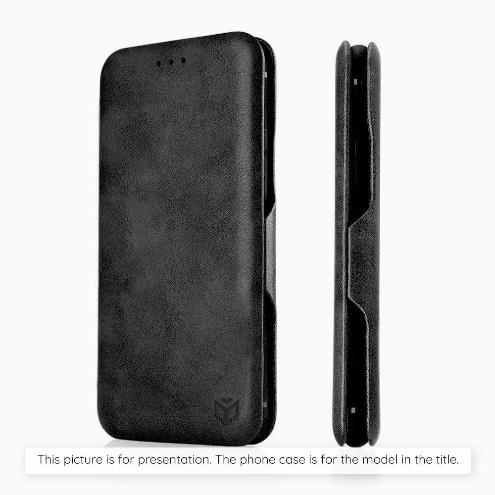 Case for Samsung Galaxy A57 5G, Techsuit, Safe Wallet Plus, Black