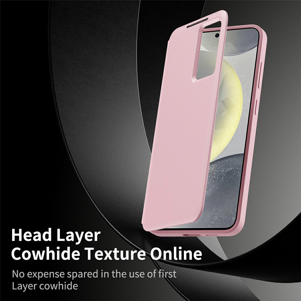 Case for Samsung Galaxy A57 5G, Techsuit, SmartView, Pink
