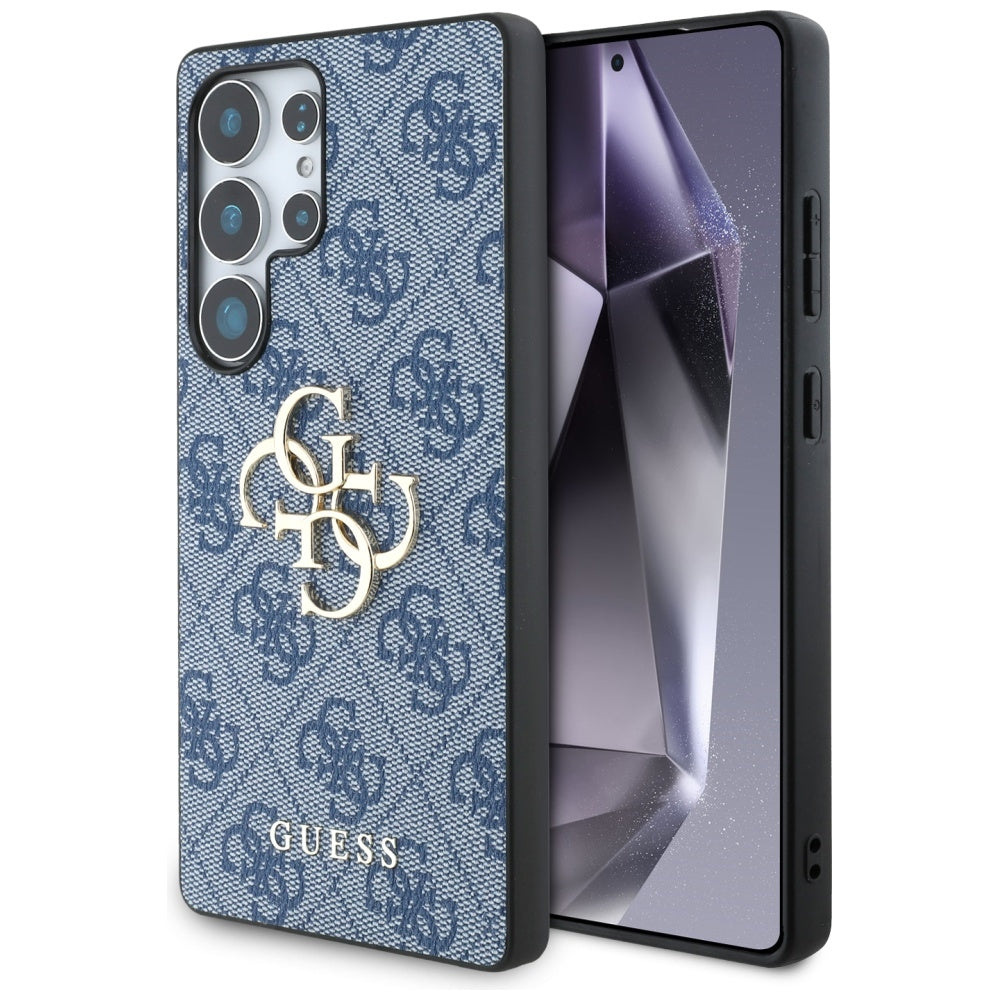 Case for Samsung Galaxy S25 Ultra S938, Guess, 4G Big Logo, Blue