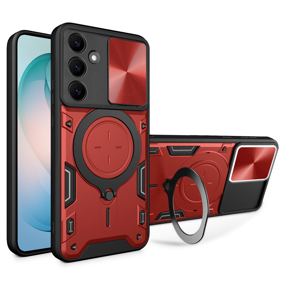 Case for Samsung Galaxy S26 Plus S947, Techsuit, CamGuard Pro, Red