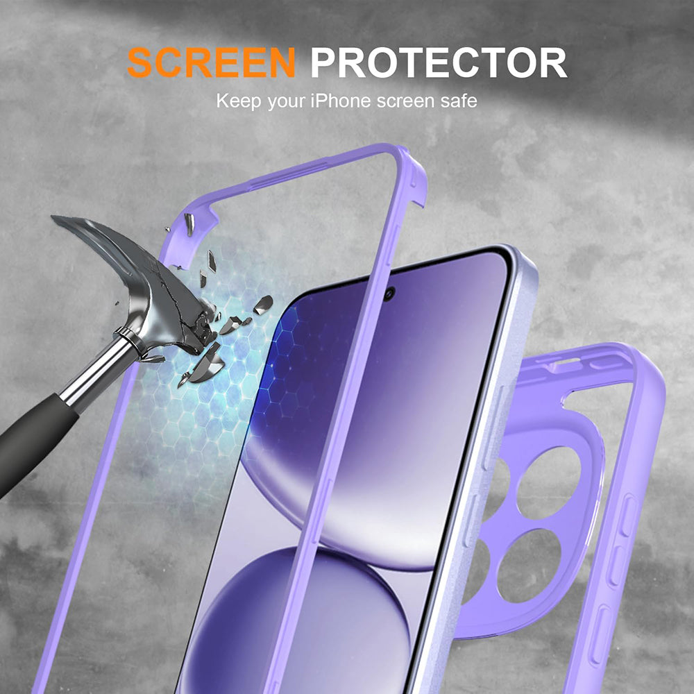 Case for Samsung Galaxy S26 Plus, Techsuit, ColorVerse 360, Purple