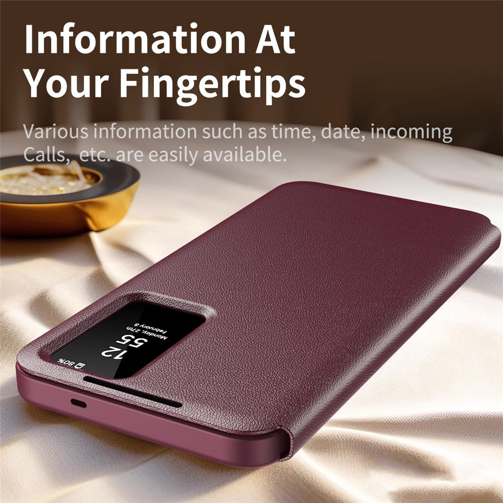 Case for Samsung Galaxy S26 Plus S947, Techsuit, SmartView, Red