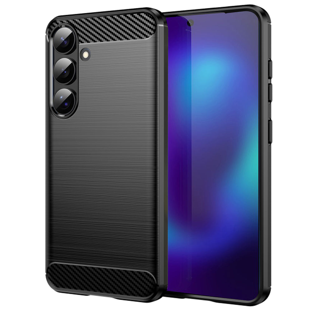 Case for Samsung Galaxy S26 S942, Techsuit, Carbon, Black