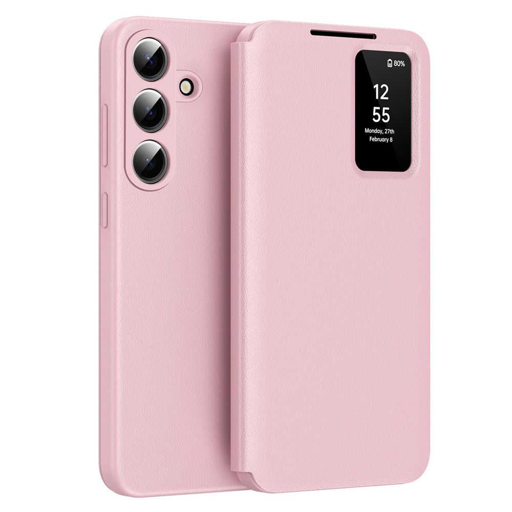 Case for Samsung Galaxy S26 S942, Techsuit, SmartView, Pink
