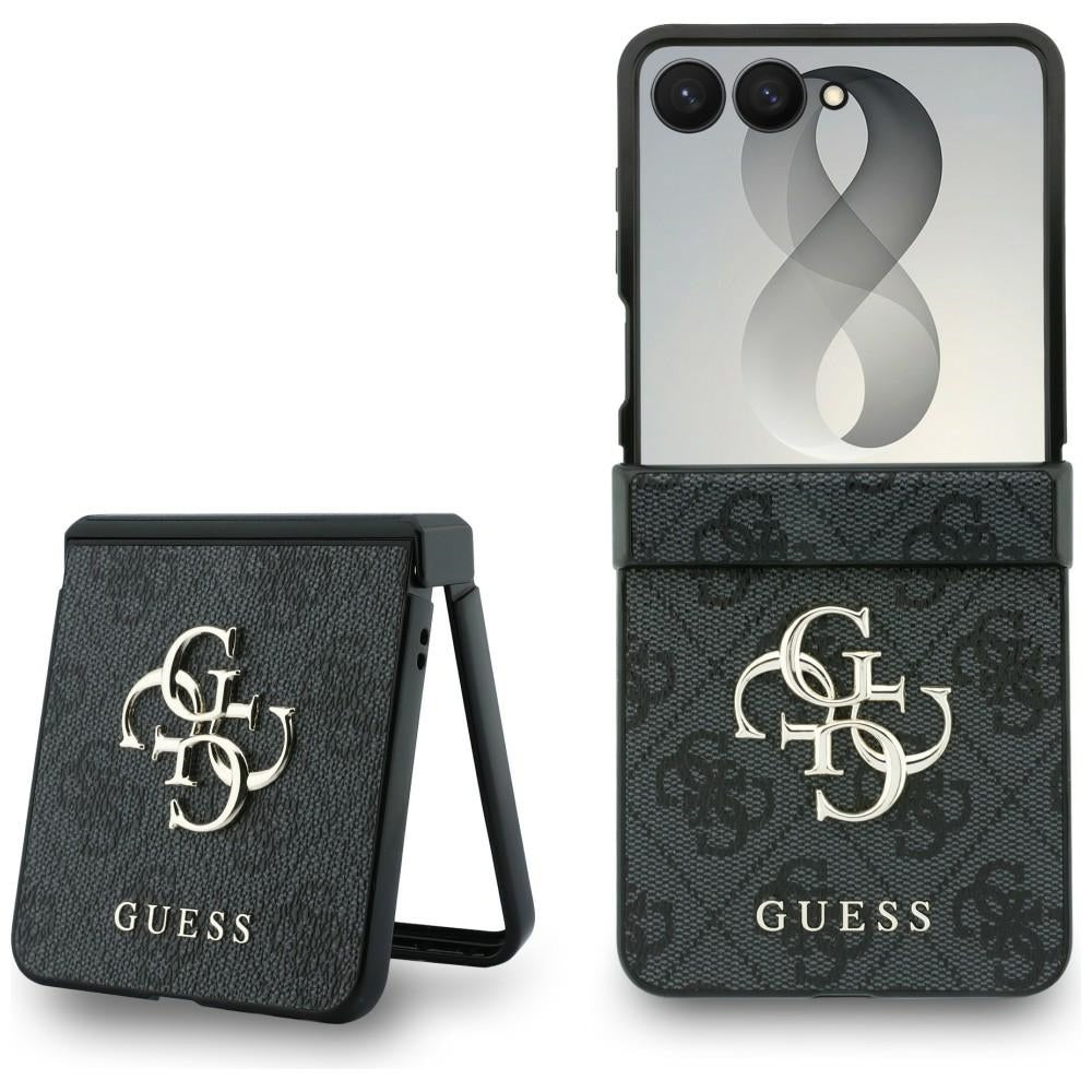 Case for Samsung Galaxy Z Flip8 F776, Guess, 4G Big Logo, Black