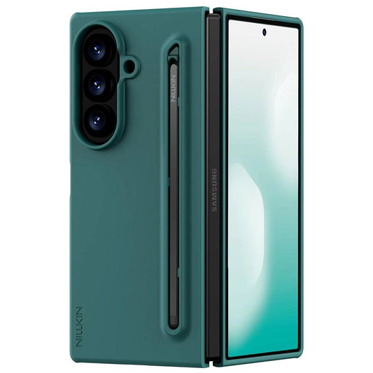Case for Samsung Galaxy Z Fold8 Ultra F976, Nillkin, Flex Pure with S-Pen Holder, Green