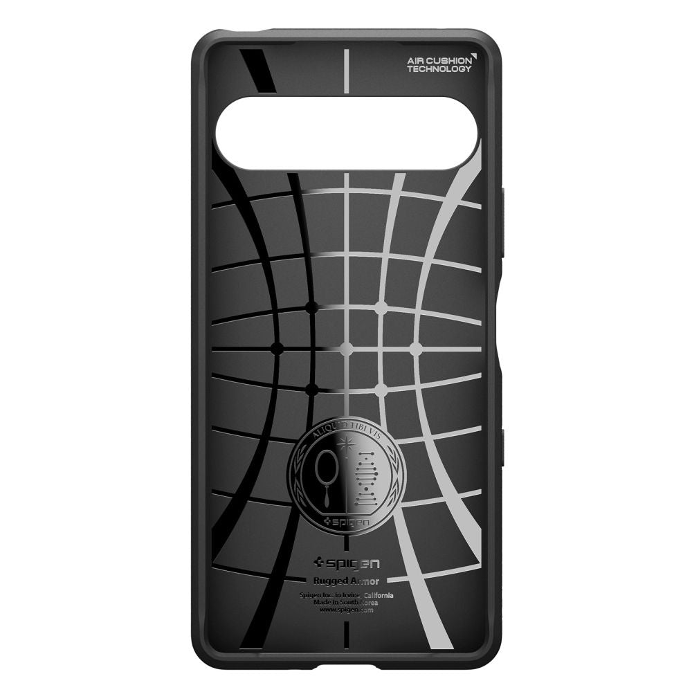 Case for Sony Xperia 10 VII, Spigen, Rugged Armor, Black