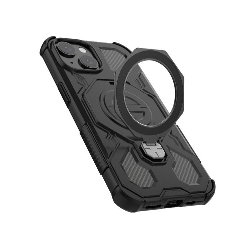 Case for Xiaomi 15T Pro, Techsuit, Carbon Shield Pro, Pink.