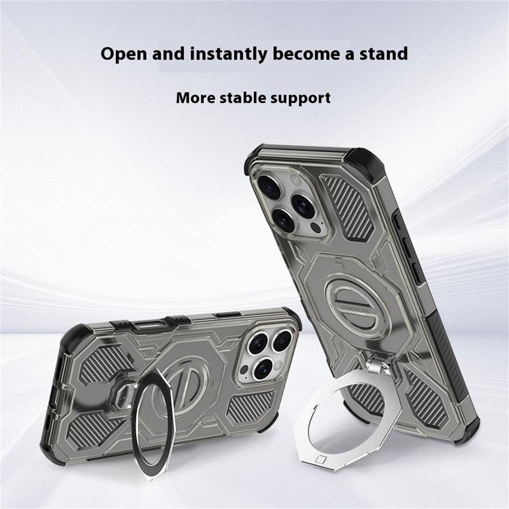 Case for Xiaomi Poco M8 Pro / Redmi Note 15 Pro+ 5G, Techsuit, Carbon Shield Pro, Black