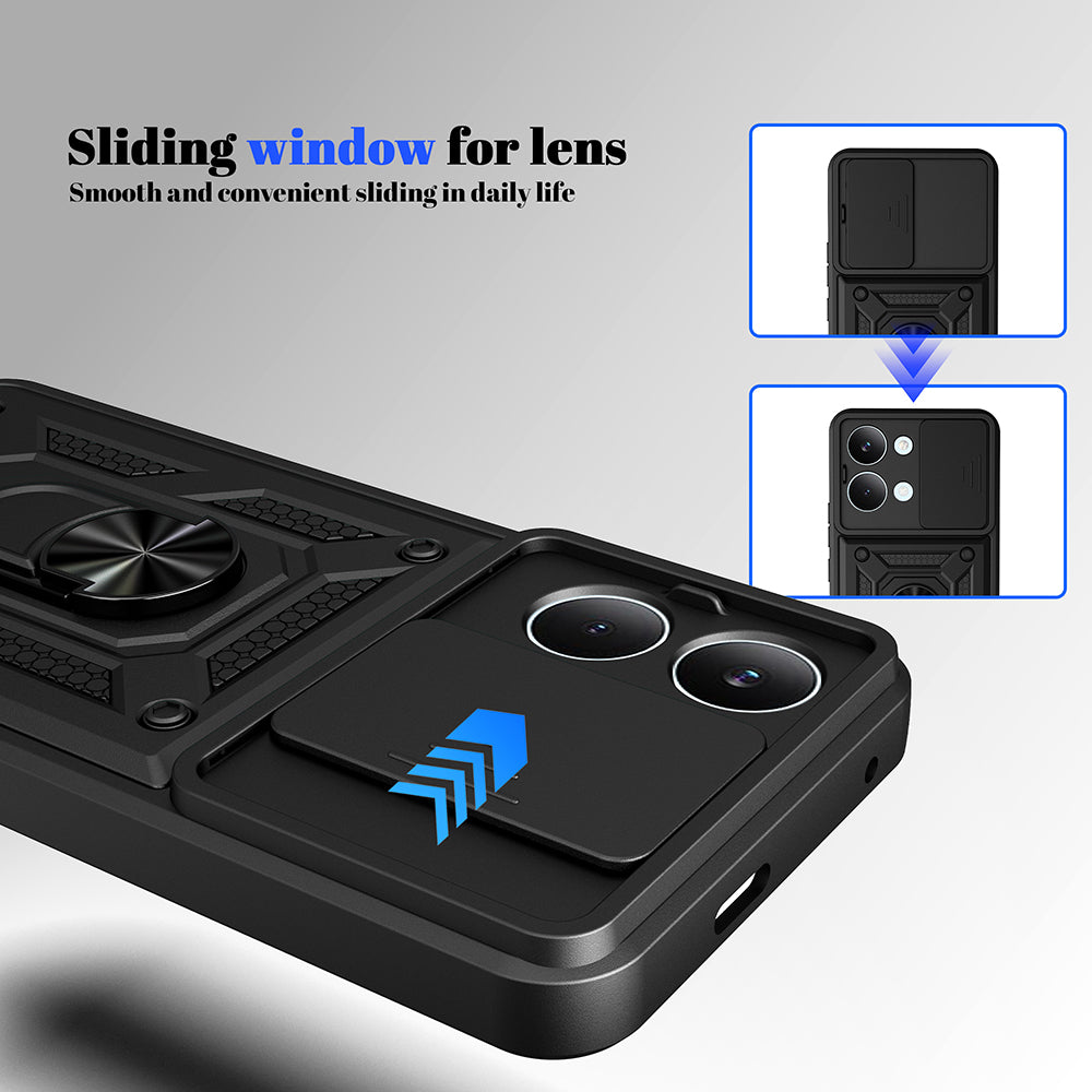 Case for Xiaomi Poco X8 Pro Max, Techsuit, CamShield, Blue