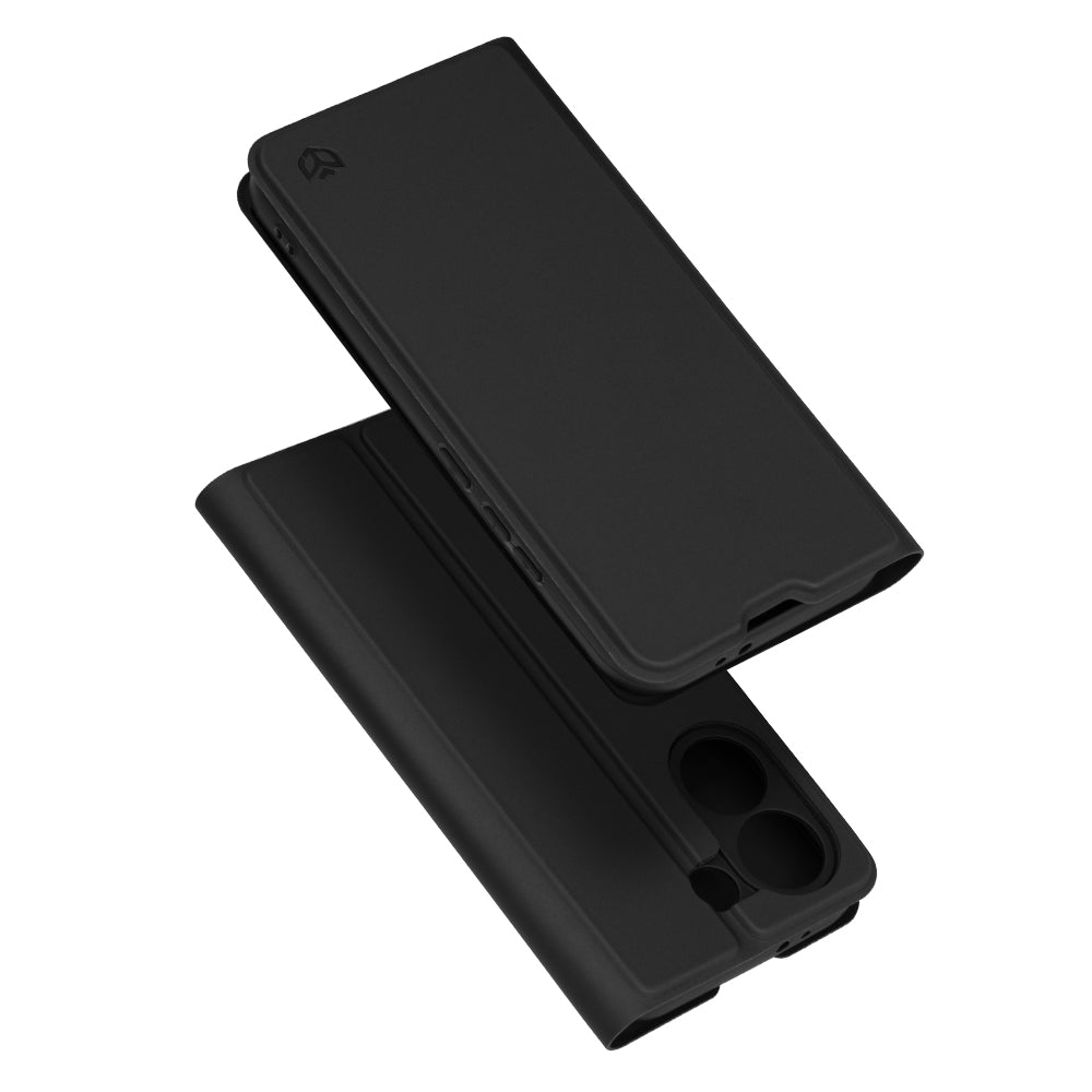 Case for Xiaomi Poco X8 Pro, Techsuit, Magskin Book, Black