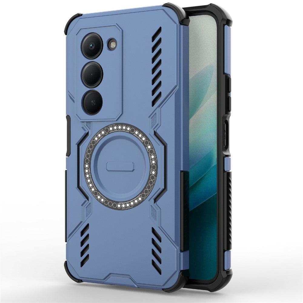 MagSafe Case for Xiaomi Redmi 15 5G / 15 4G, Techsuit, ArmorMag, Blue