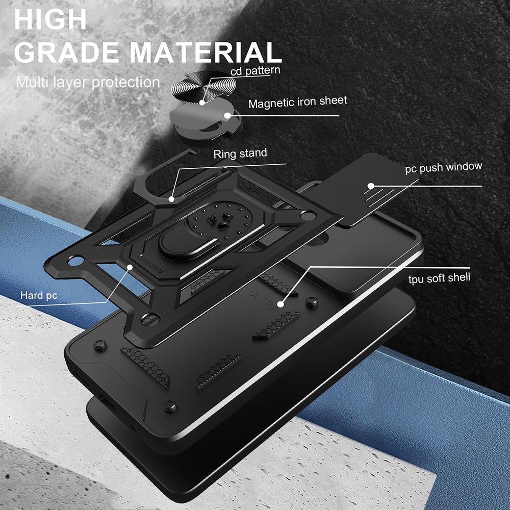 Case for Xiaomi Redmi 15 5G / 15 4G, Techsuit, CamShield, Gold