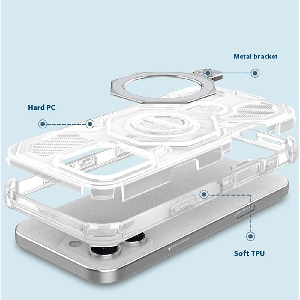 Case for Xiaomi Redmi Note 15 Pro 5G, Techsuit, Carbon Shield Pro, White