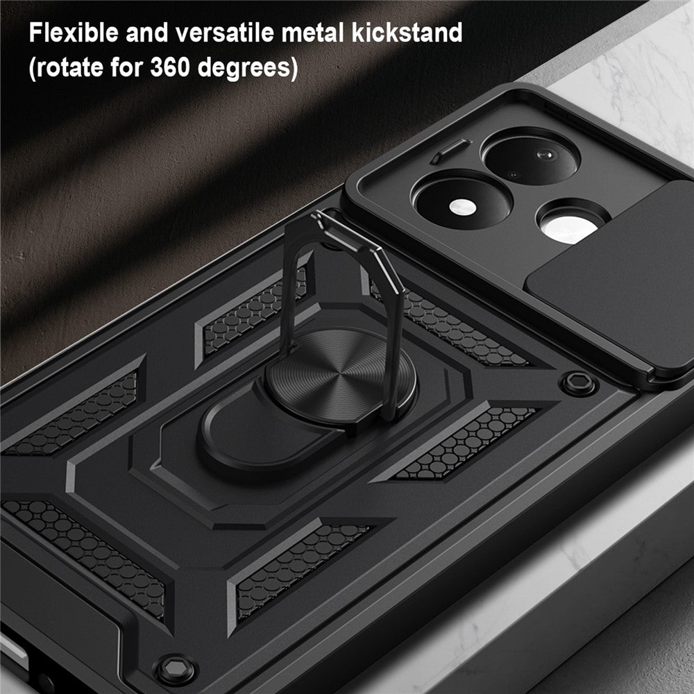Case for Xiaomi Redmi Note 17 Pro, Techsuit, CamShield, Rose Gold