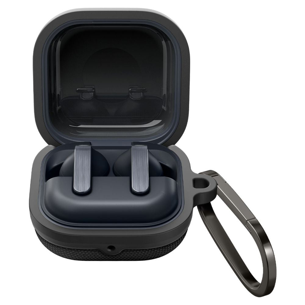 Spigen Classic Fit Case for Samsung Galaxy Buds4 / Buds4 Pro, Matte Black ACS11203