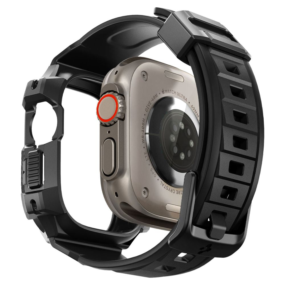 Spigen Rugged Armor Pro Case for Apple Watch Ultra Series, Black