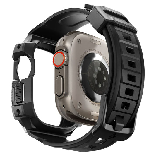 Spigen Rugged Armor Pro Case for Apple Watch Ultra Series, Black