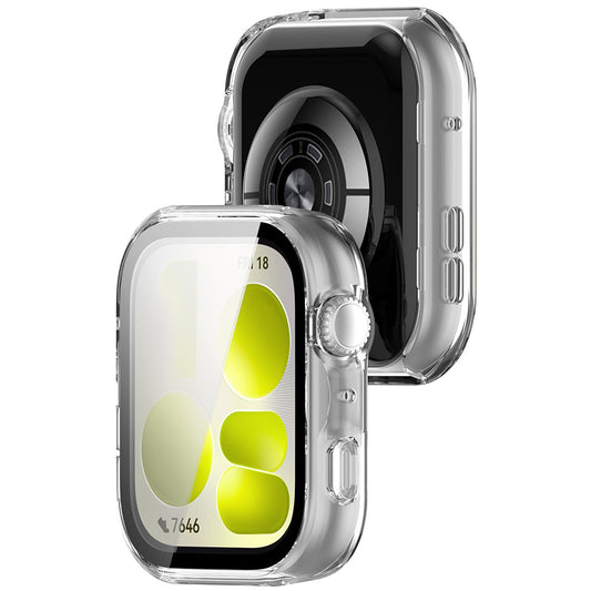 Techsuit Defense360 Pro Case for Huawei Watch Fit 5, Transparent