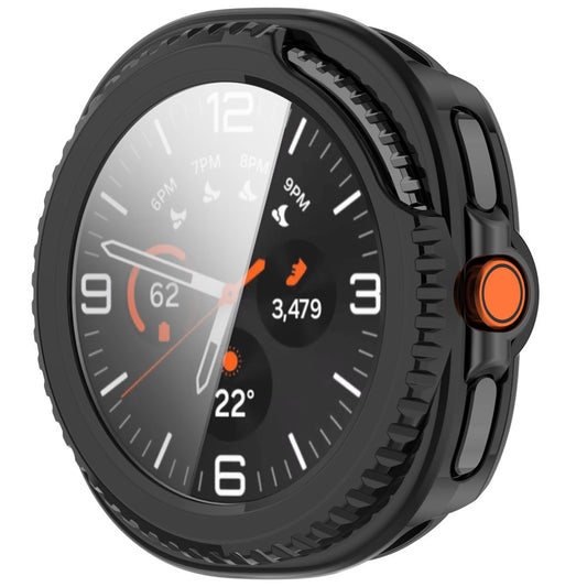 Techsuit Defense360 Pro Case for Samsung Galaxy Watch8 Classic, Black
