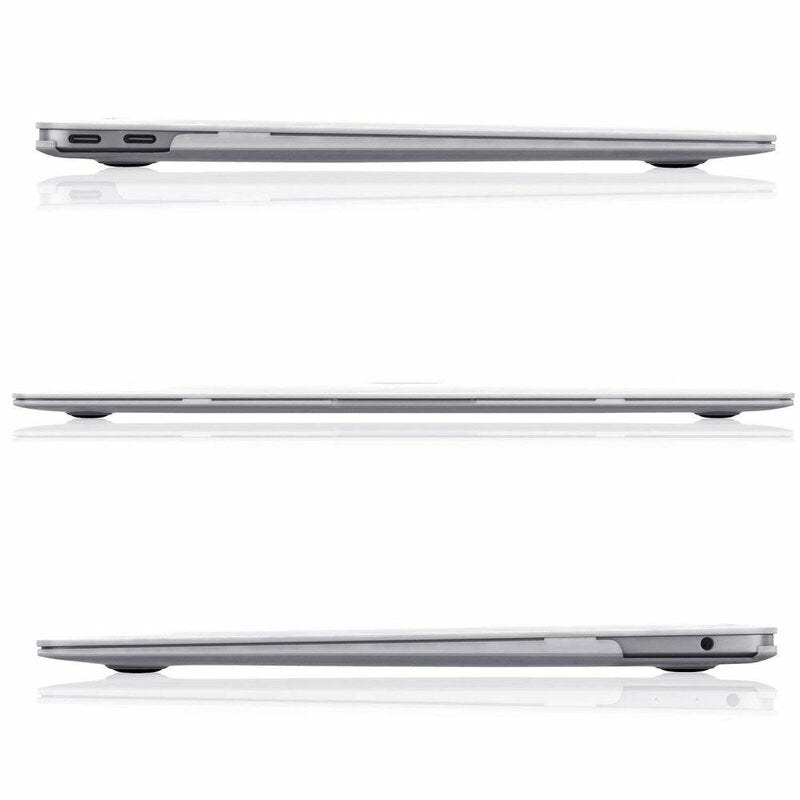Techsuit UltraShell Case for Apple MacBook Air 13inch (2020), Matte Transparent