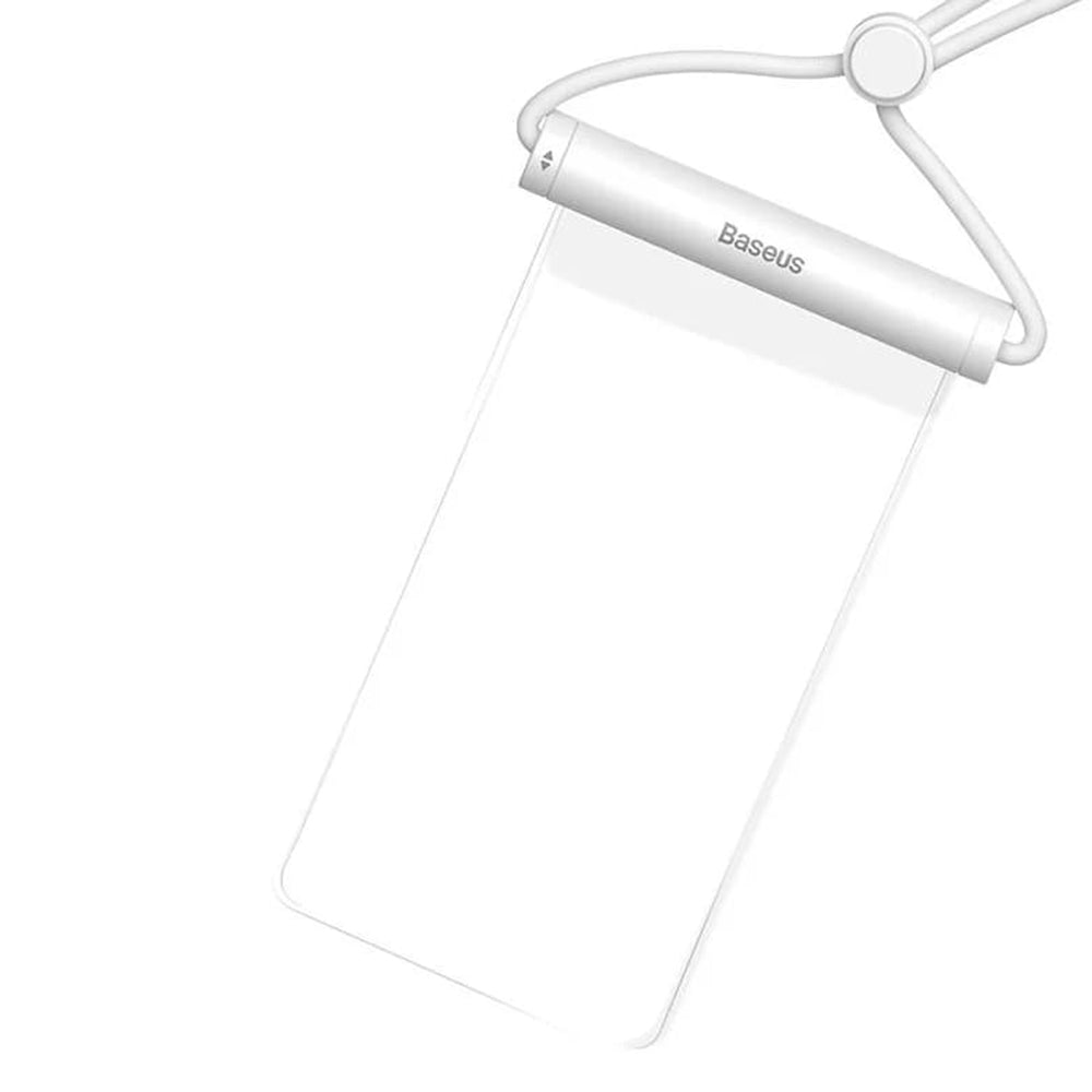 Universal Waterproof Phone Case, Baseus, AquaGlide Cylindrical, White P60263701213-00