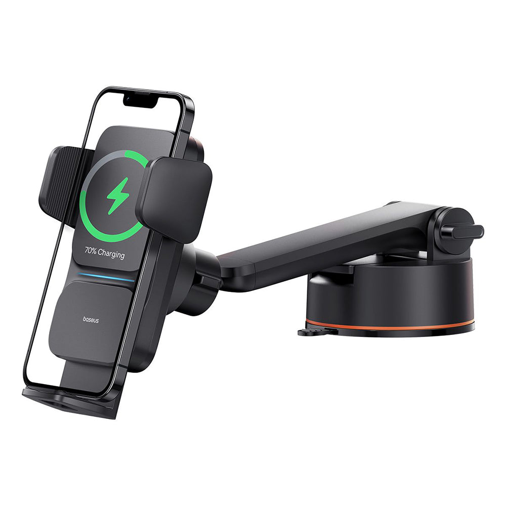 Baseus Wisdom Dash Wireless Car Charger, 15W, 1.67A, Black C40344901113-Z1