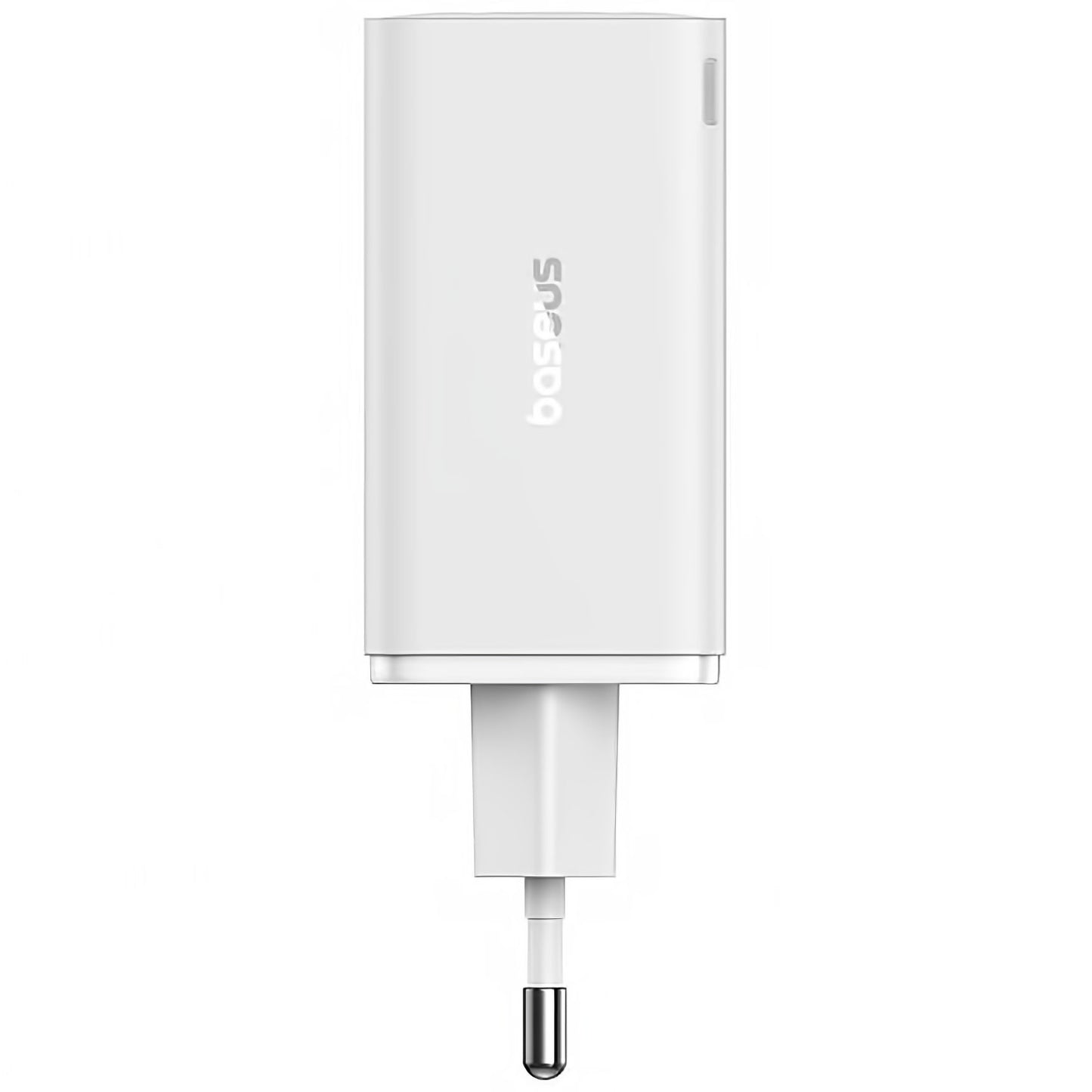 Baseus GaN6 Pro Network Charger with USB-C Cable, 100W, 3.25A, 2 x USB-A - 2 x USB-C, White P10162705212-00