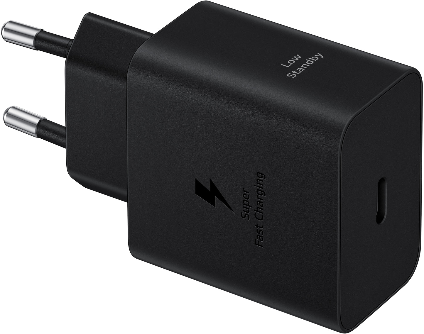 Samsung USB-C Network Charger with Cable, 45W, 4.05A, 1 x USB-C, Black EP-T4511XBEGEU
