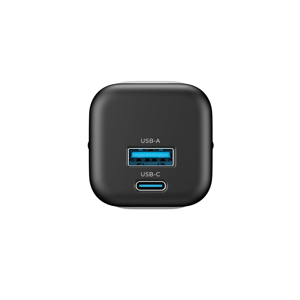 HAVIT UC230 Network Charger, 33W, 3A, 1 x USB-A - 1 x USB-C, Green