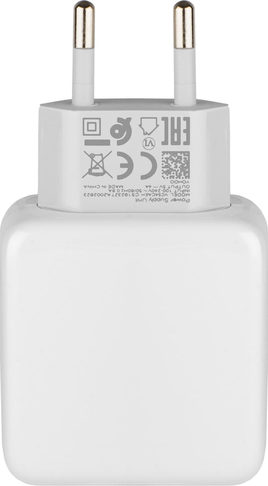 Realme Network Charger, 20W, 4A, 1 x USB-A, White VC54JCEH